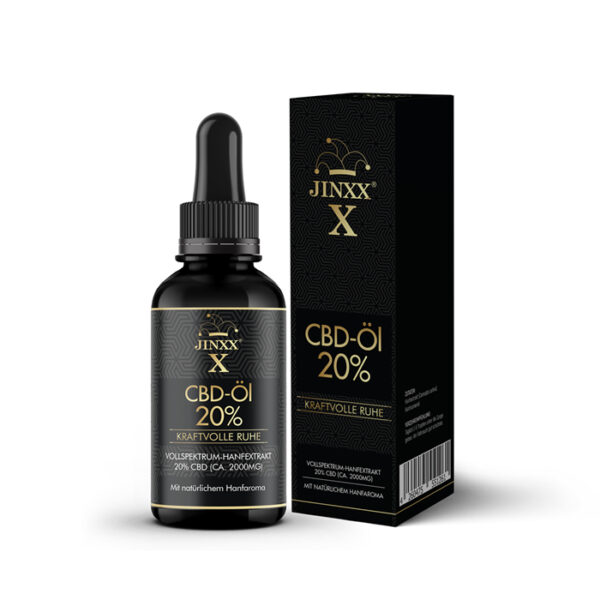 Jinxx® X - CBD-Öl 20 % – Kraftvolle Ruhe