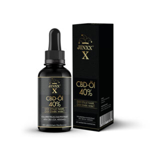 Jinxx® X - CBD-Öl 40 % – Der stille Narr, der stark wirkt