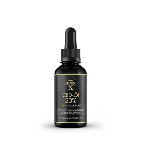 Jinxx® X - CBD-Öl 20 % – Kraftvolle Ruhe